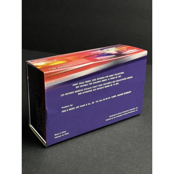 1:43 MINICHAMPS F1 McLAREN MERCEDES MP 4/14 M. HAKKINEN - Picture 9 of 11